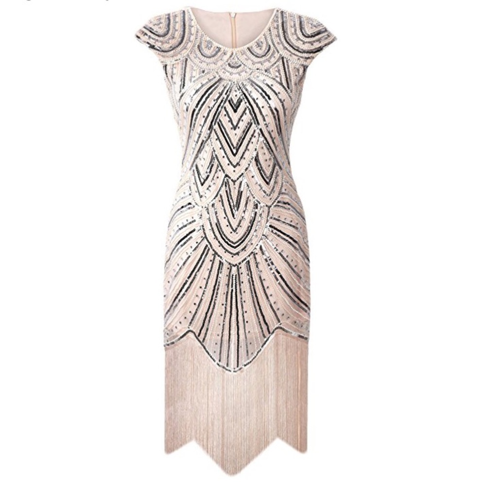 PrettyGuide Woman’s 1920s Flapper Dress (XL)